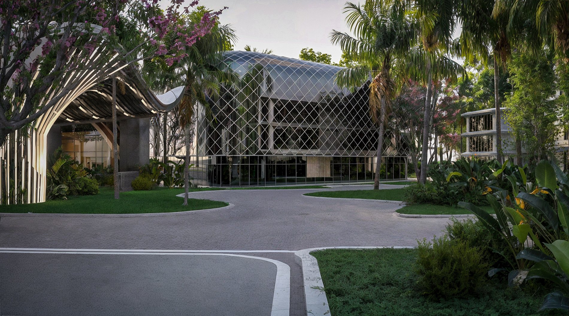 Daryan Sports Club garden visualization
